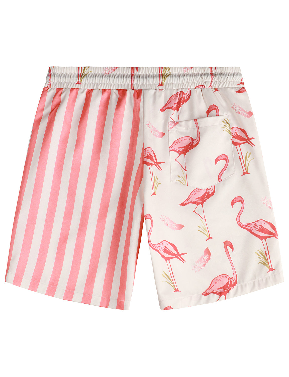 Rue Saint-Patrick Lads & Dads Miami Flamingo Print Midnight Blue Tropi –  Aura In Pink Inc.